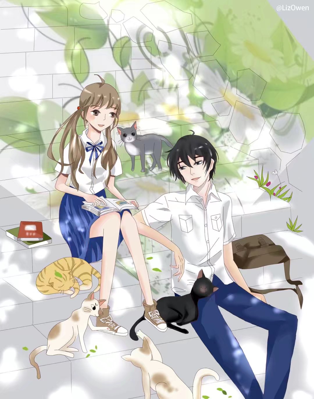 【自写自绘】初一2班