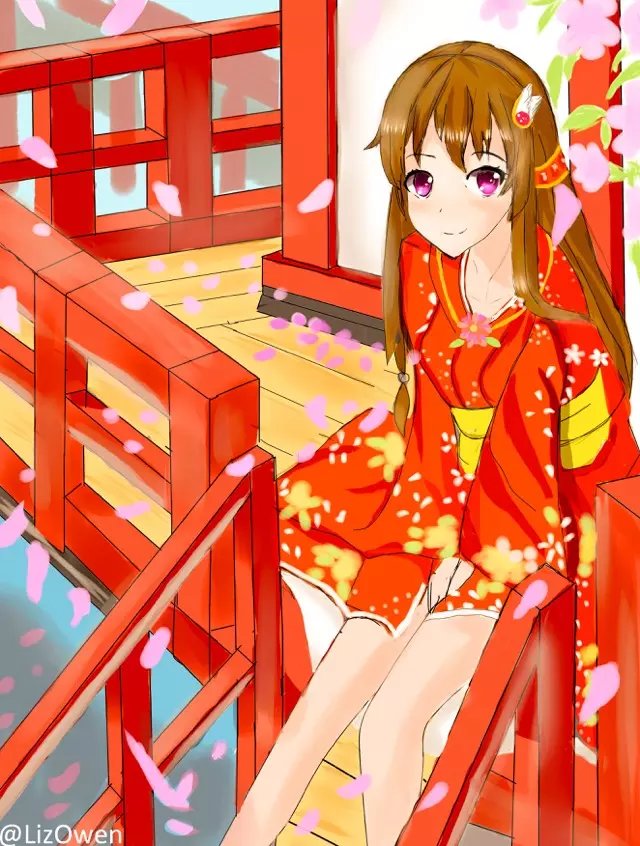 【自写自绘】安妮的仙境